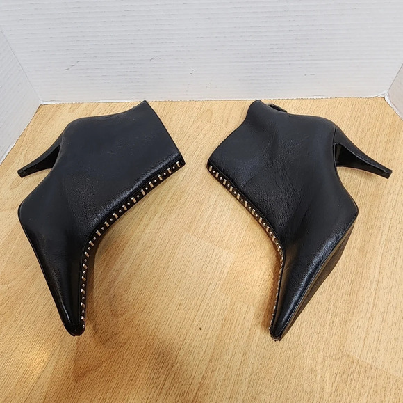 Zara Black silver stud pointed heels. Size EU 38. - Picture 11 of 16